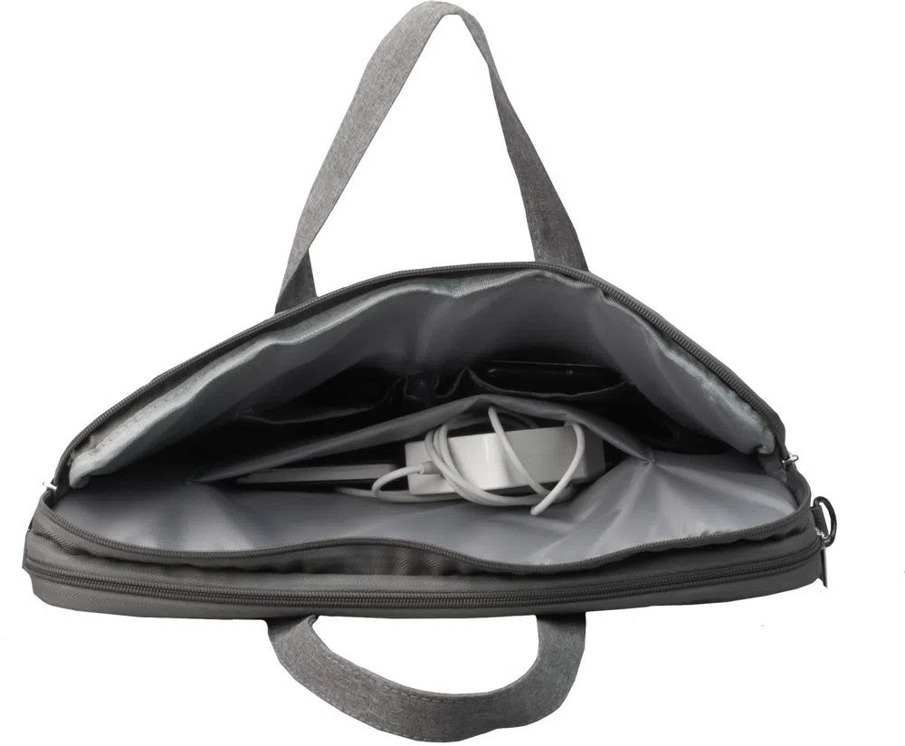 Сумка для ноутбука 15.6" Continent CC-108 GY серый нейлон/полиэстер