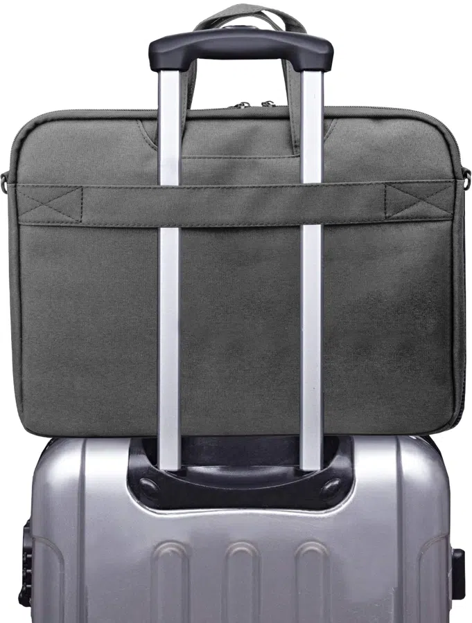 Сумка для ноутбука 15.6" Continent CC-108 GY серый нейлон/полиэстер