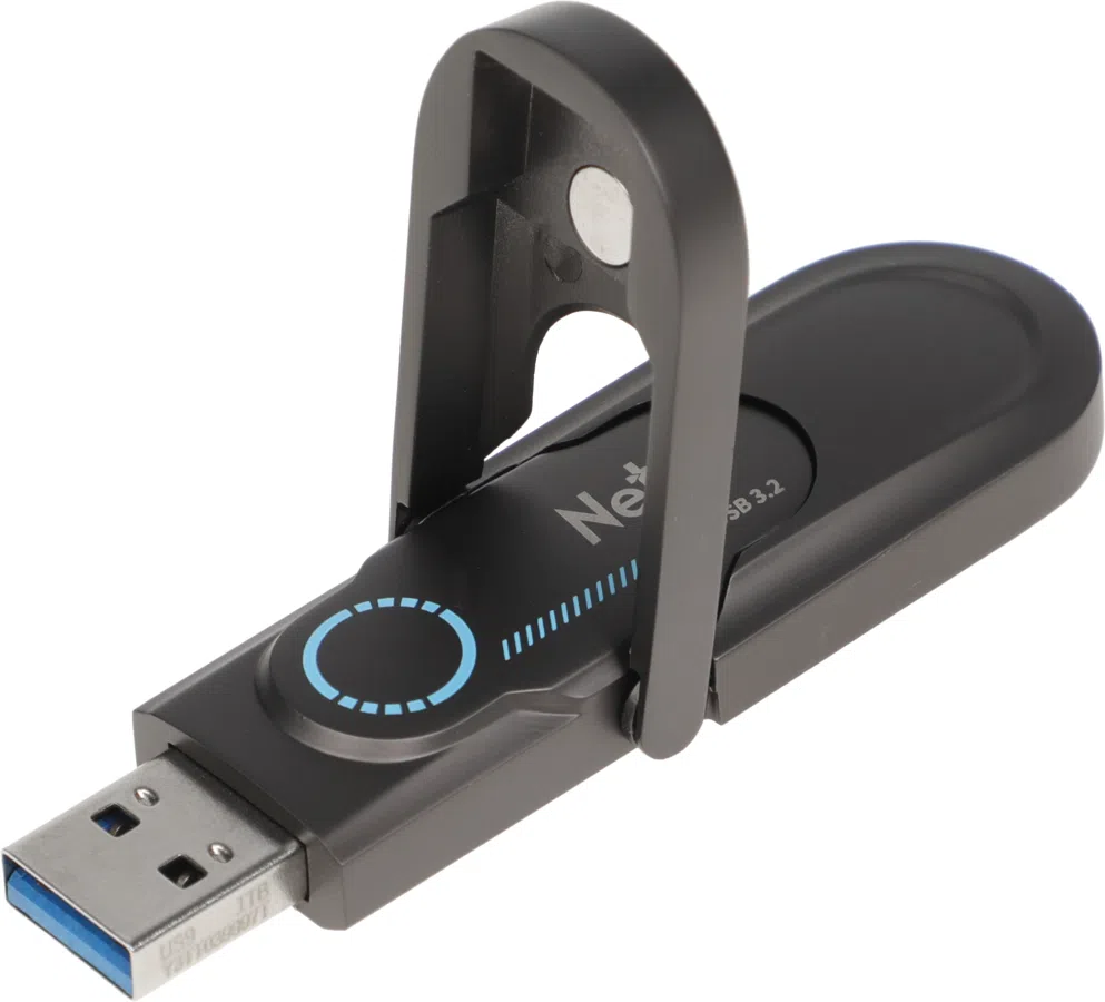 Флеш Диск Netac 1TB US9 NT03US9C-001T-32TA USB3.2 серый