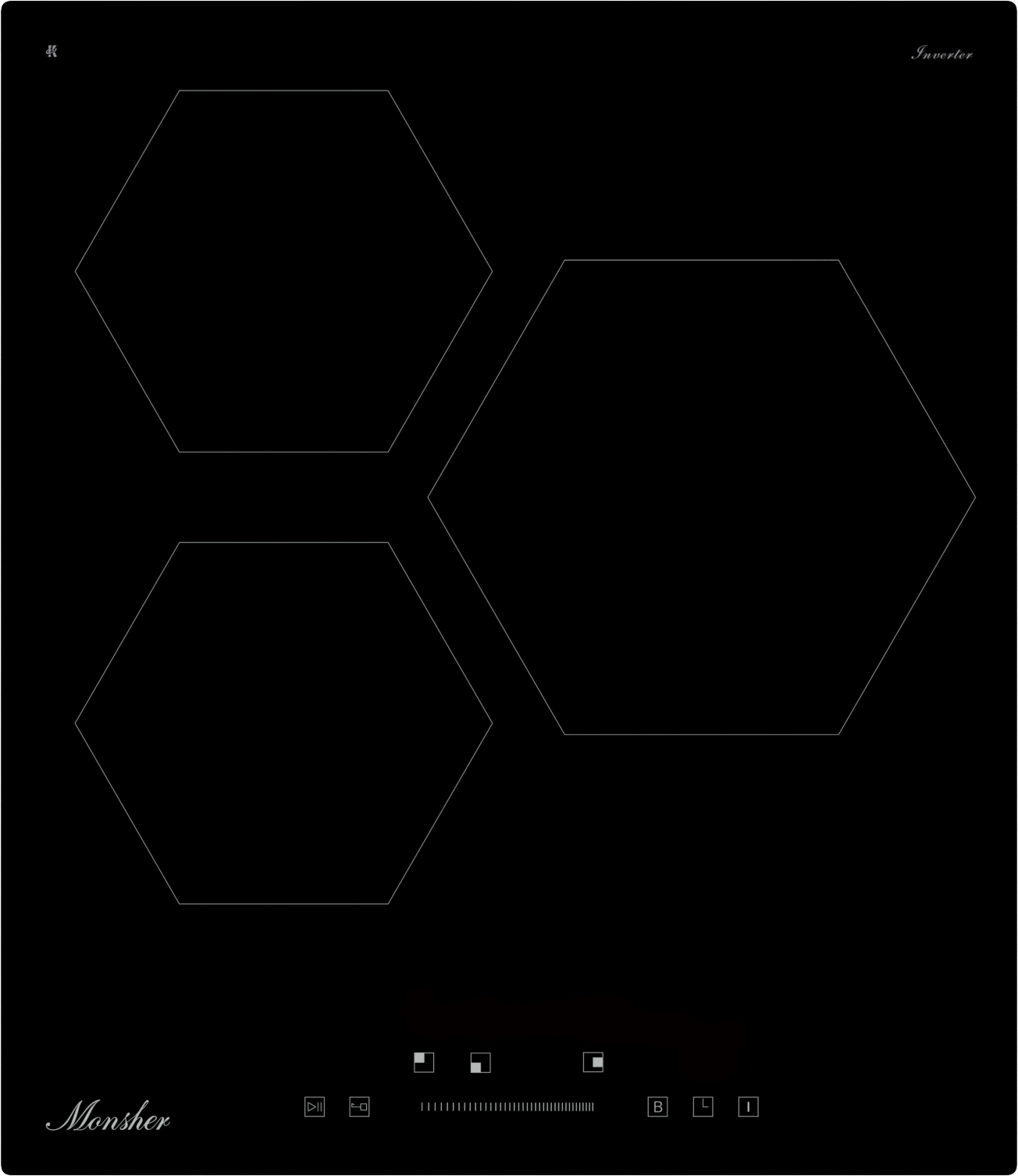 Индукционная варочная поверхность Monsher MHI 4506 черный