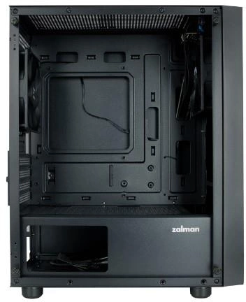 Корпус Zalman ZM-T3 Plus черный без БП mATX 2xUSB2.0 1xUSB3.0 audio front door bott PSU
