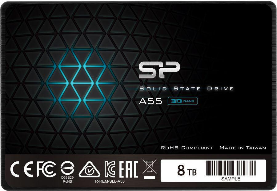 Накопитель SSD Silicon Power SATA-III 8TB SP008TBSS3A55S25 Ace A55 2.5"