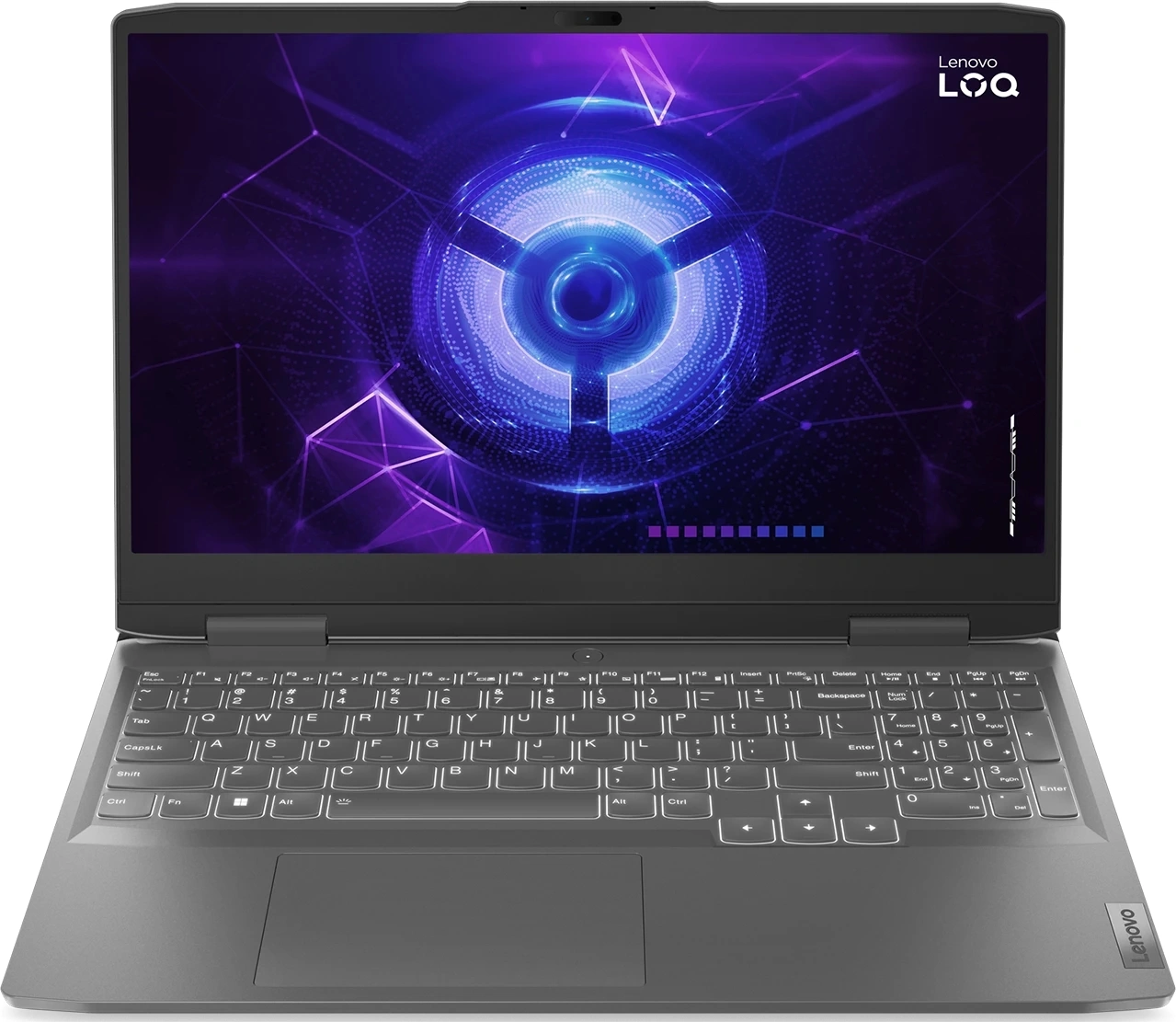 Ноутбук Lenovo LOQ 15IRH8 Core i7 13620H 16Gb SSD512Gb NVIDIA GeForce RTX4050 6Gb 15.6" IPS FHD (1920x1080) без ОС grey WiFi BT Cam (82XV00XSRK)