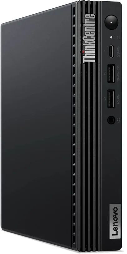 Неттоп Lenovo ThinkCentre Tiny M70q-4 slim i5 13400T (1.3) 8Gb SSD512Gb UHDG 730 noOS GbitEth WiFi BT 90W kb мышь клавиатура черный (12E3003EUM)