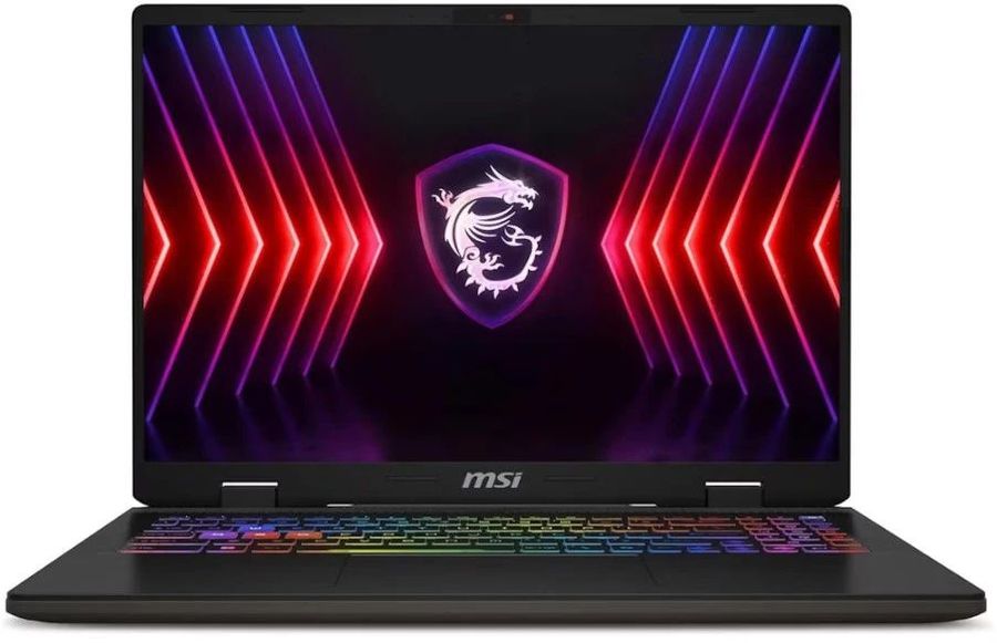 Ноутбук MSI Sword 16 HX B13VGKG-855XRU Core i7 13700HX 16Gb SSD1Tb NVIDIA GeForce RTX4070 8Gb 16" IPS FHD+ (1920x1200) Free DOS grey space WiFi BT Cam (9S7-15P214-855)