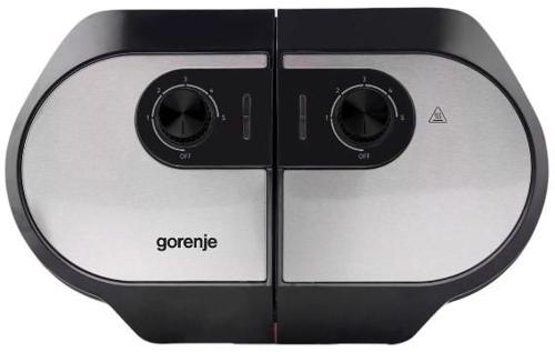 Вафельница Gorenje WM1400SB 1400Вт серый/черный