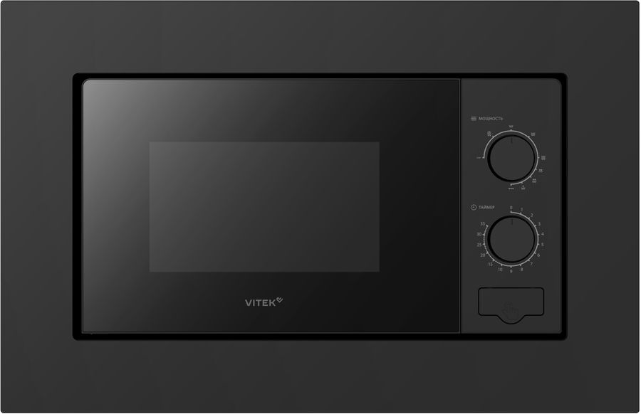 Микроволновая печь Vitek VBMW 2030 BG 20л. 700Вт черный (встраиваемая)