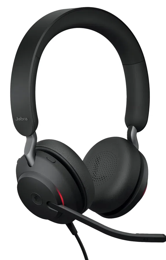 Наушники с микрофоном Jabra Evolve2 40 SE черный 1.5м накладные оголовье (24189-999-899)