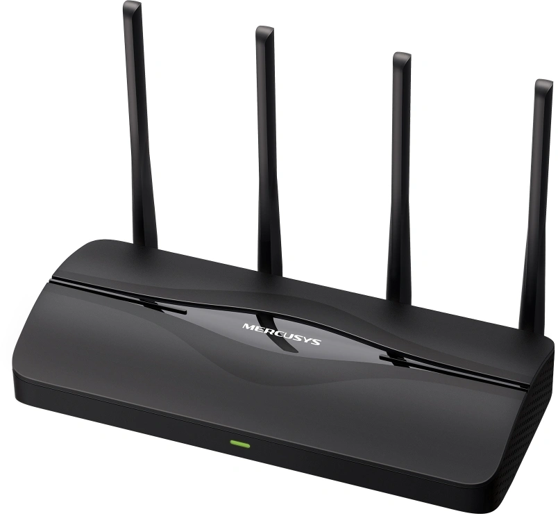 Роутер беспроводной Mercusys MR27BE BE3600 10/100/1000/2500BASE-T черный