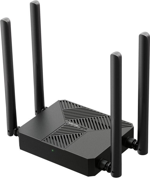 Роутер беспроводной Mercusys MR62X AX1500 10/100/1000BASE-TX черный