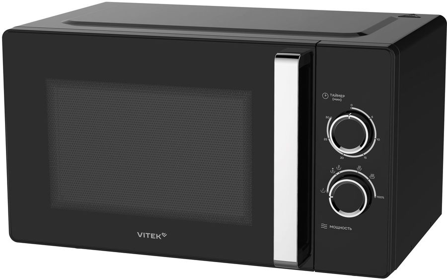 Микроволновая Печь Vitek VT-MW1225 25л. 900Вт черный/хром