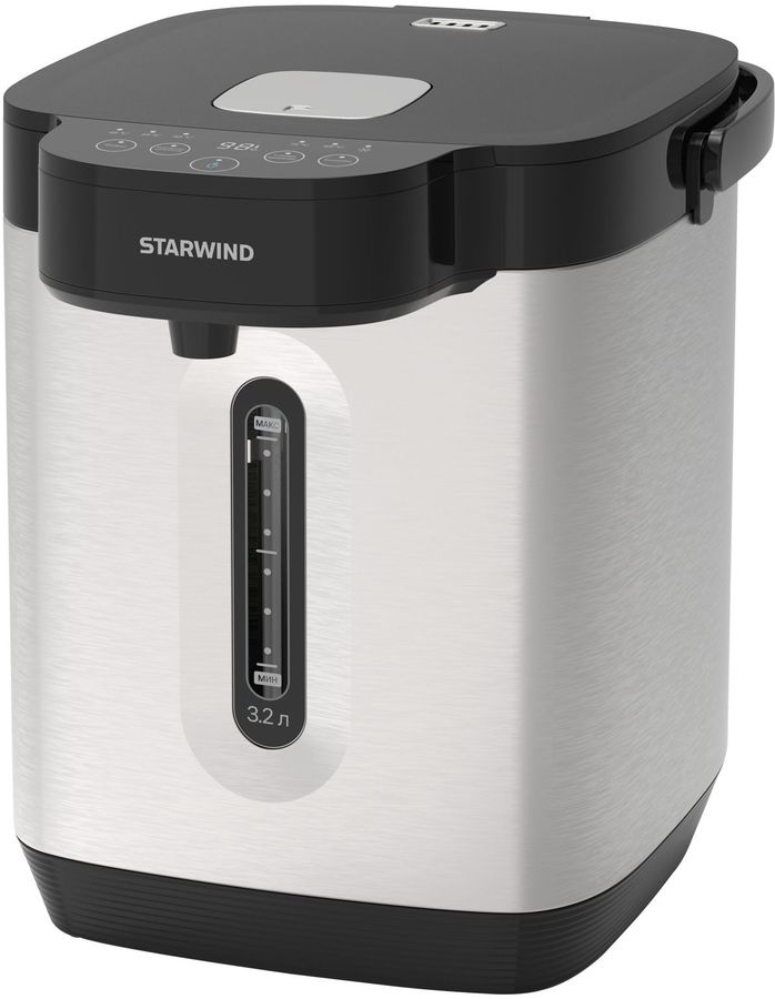 Термопот Starwind STP2725 3.2л. 800Вт серебристый/черный