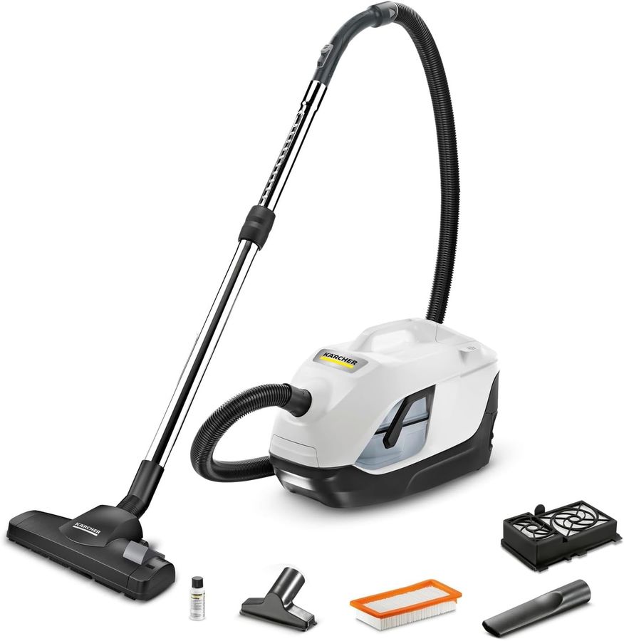 Пылесос Karcher DS 6 *EU 650Вт белый/черный