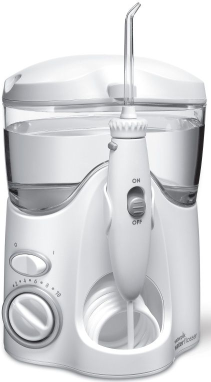 Ирригатор Waterpik WP-100ЕU импульсн. 7насад. белый