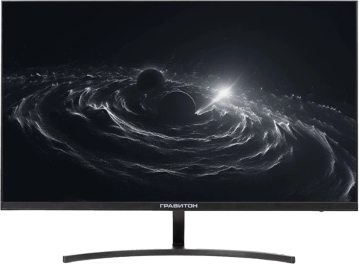 Монитор Гравитон 23.8" МН24А черный IPS 5ms 16:9 HDMI M/M 1000:1 300cd 178гр/178гр 1920x1080 75Hz VGA DP FHD 2.82кг (RUS)