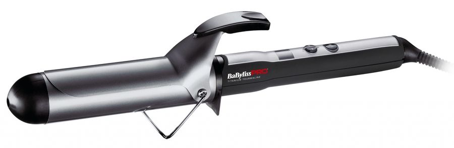 Щипцы Babyliss Pro Titanium Tourmaline 57Вт черный/серебристый макс.темп.:200С покрытие:титаново-турмалиновое (BAB2275TTE)