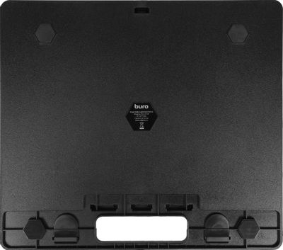 Подставка для ноутбука Buro BU-LS130 15.6" 280x250x15мм 520г металл/пластик черный
