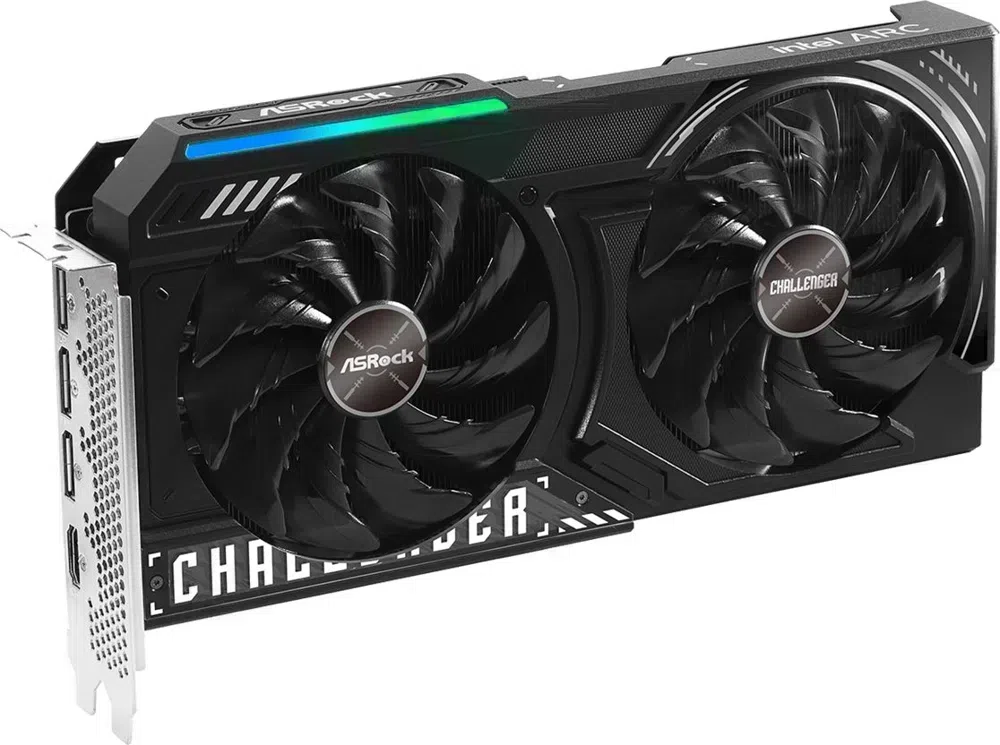 Видеокарта Asrock PCI-E 4.0 B570 CL 10GO INTEL ARC B570 10Gb 160bit GDDR6 2600/19000 HDMIx1 DPx3 HDCP Ret