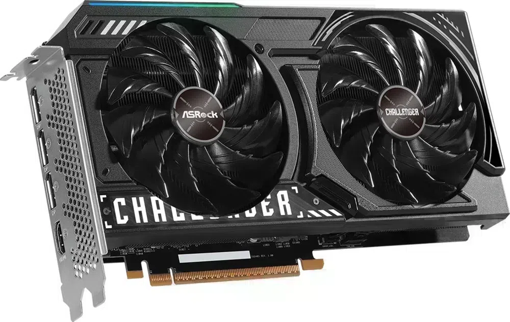 Видеокарта Asrock PCI-E 4.0 B570 CL 10GO INTEL ARC B570 10Gb 160bit GDDR6 2600/19000 HDMIx1 DPx3 HDCP Ret