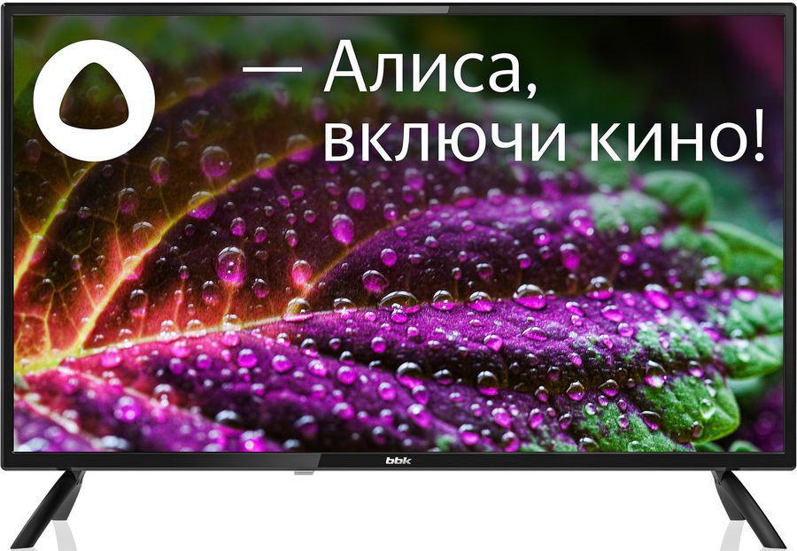 Телевизор LED BBK 32" 32LEX-7259/TS2C (B) Яндекс.ТВ черный HD 60Hz DVB-T2 DVB-C DVB-S2 USB WiFi Smart TV (RUS)