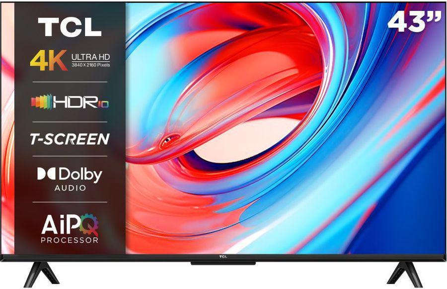 Телевизор LED TCL 43" 43V6B-CN черный 4K Ultra HD 60Hz DVB-T DVB-T2 DVB-C DVB-S DVB-S2 USB WiFi Smart TV (RUS)