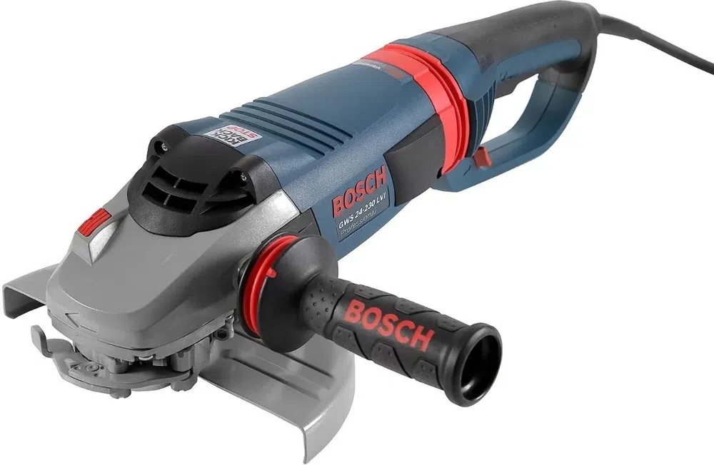 Углошлифовальная машина Bosch GWS 24-230 JH 2400Вт 6500об/мин рез.шпин.:M14 d=230мм (0601884203)