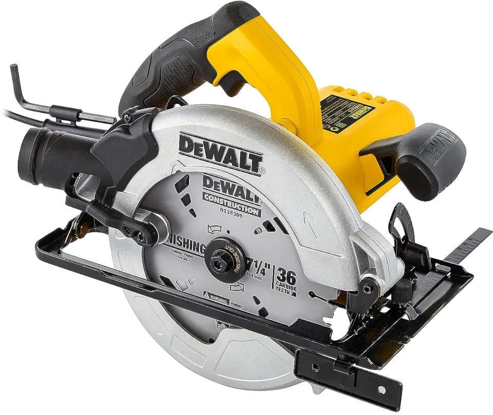 Циркулярная пила (дисковая) DeWalt DWE5615 1500Вт (ручная) D диска.:190мм