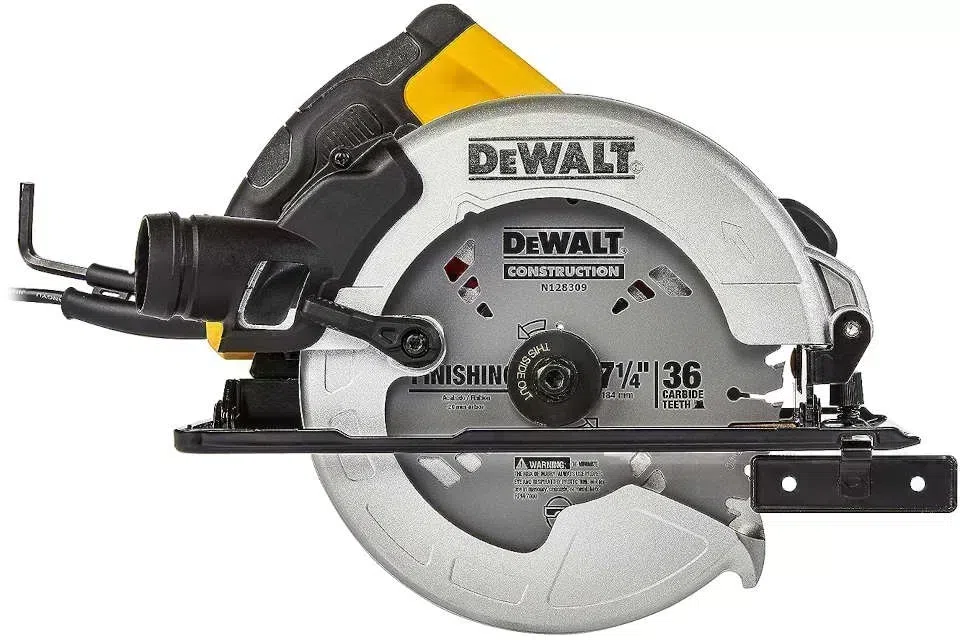 Циркулярная пила (дисковая) DeWalt DWE5615 1500Вт (ручная) D диска.:190мм (DWE5615-QS)