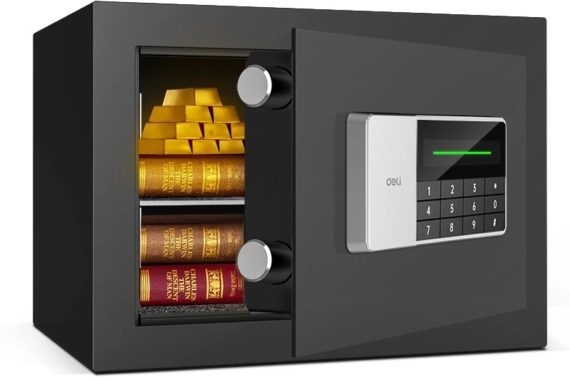 Сейф Deli ET550 встраиваемый 250x350x250мм электронный/ключевой