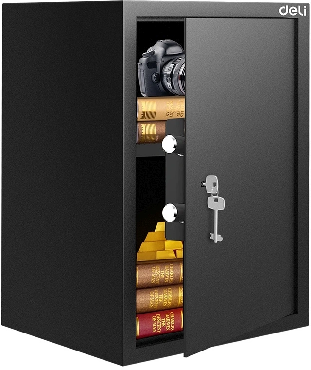 Сейф Deli Srock ET564 500x350x310мм ключевой