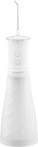 Ирригатор Scarlett SC-WF01 портатив. 4насад. белый