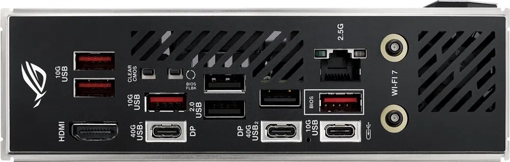 Материнская плата Asus ROG STRIX X870-I GAMING WIFI Socket AM5 AMD X870 2xDDR5 mini-ITX AC`97 8ch(7.1) 2.5Gg RAID+HDMI