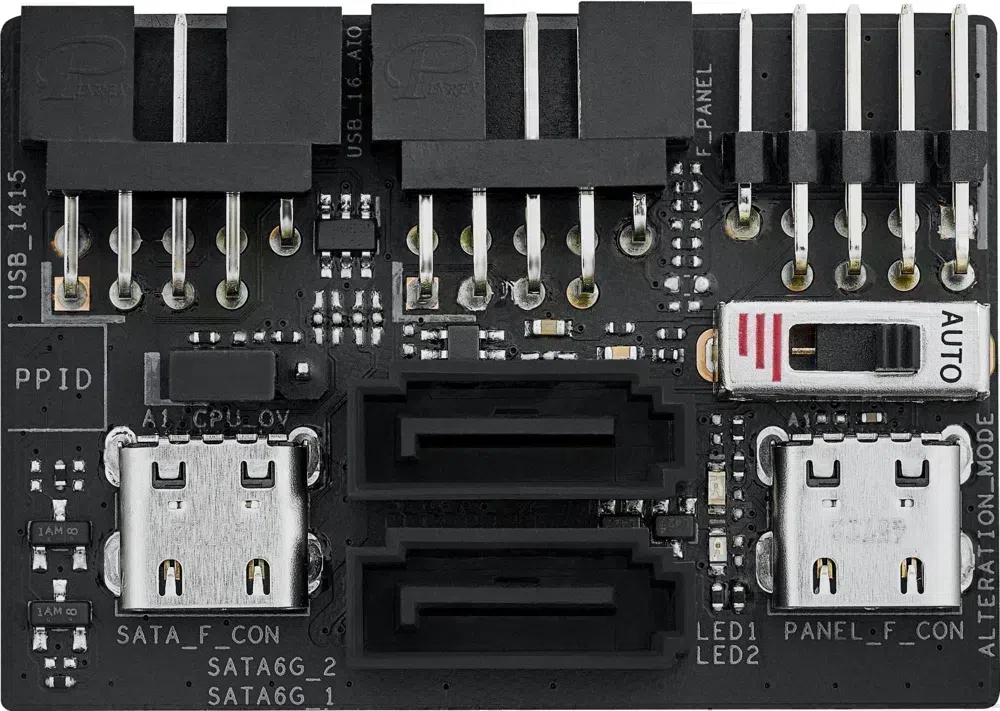 Материнская плата Asus ROG STRIX X870-I GAMING WIFI Socket AM5 AMD X870 2xDDR5 mini-ITX AC`97 8ch(7.1) 2.5Gg RAID+HDMI