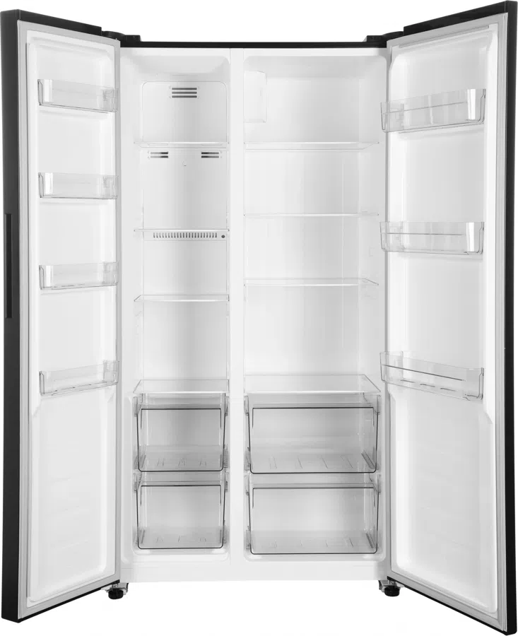 Холодильник Kraft KF-MS4801DI 2-хкамерн. темно-серый мат. инвертер