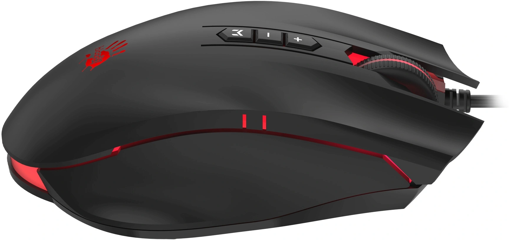 Мышь A4Tech Bloody ES7 черный оптическая 6000dpi USB 8but (ES7 STONE BLACK)