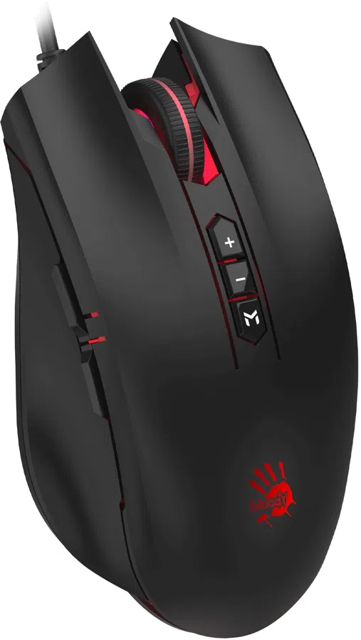 Мышь A4Tech Bloody ES7 черный оптическая 6000dpi USB 8but (ES7 STONE BLACK)