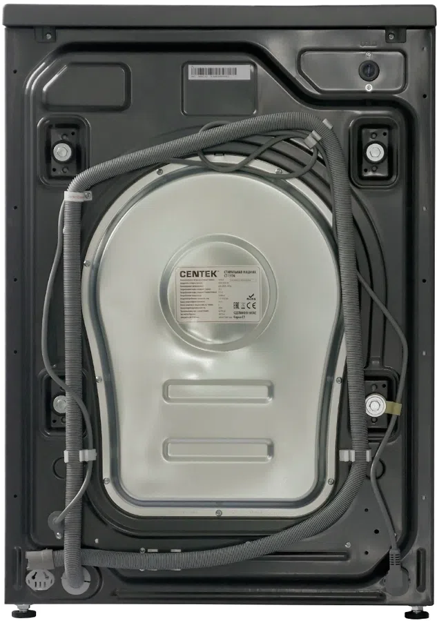 Стиральная машина Centek CT-1976 класс: A+++ загр.фронтальная макс.:10кг (с сушкой) черный инвертор