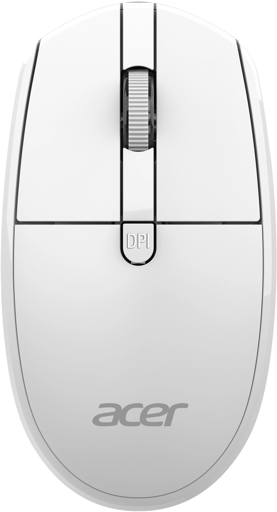 Клавиатура + мышь Acer OCC401 клав:белый мышь:белый USB беспроводная Multimedia (ZL.ACCCC.017)