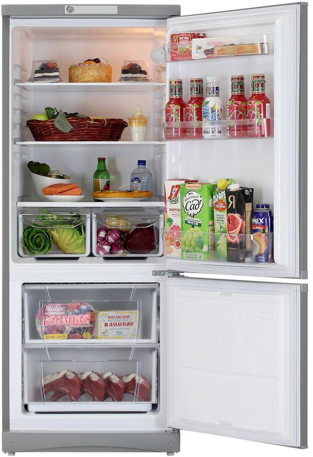 Холодильник Indesit ES 15 GA 2-хкамерн. серебристый