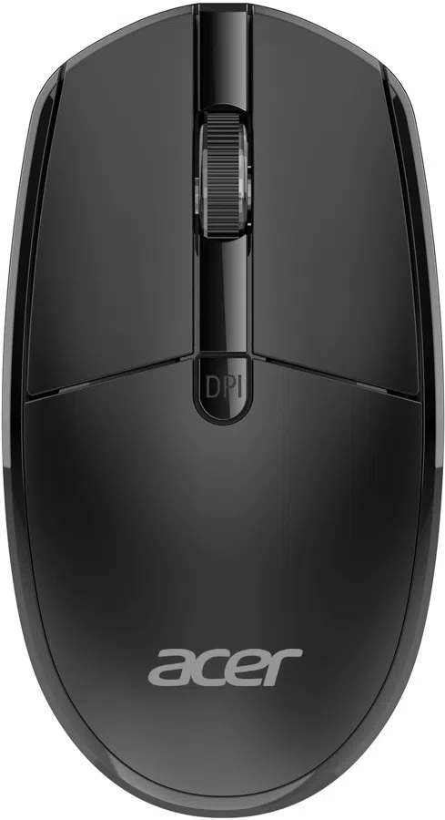 Мышь Acer OMR408 черный оптическая 1600dpi беспров. для ноутбука 4but (ZL.MCEEE.02Z)