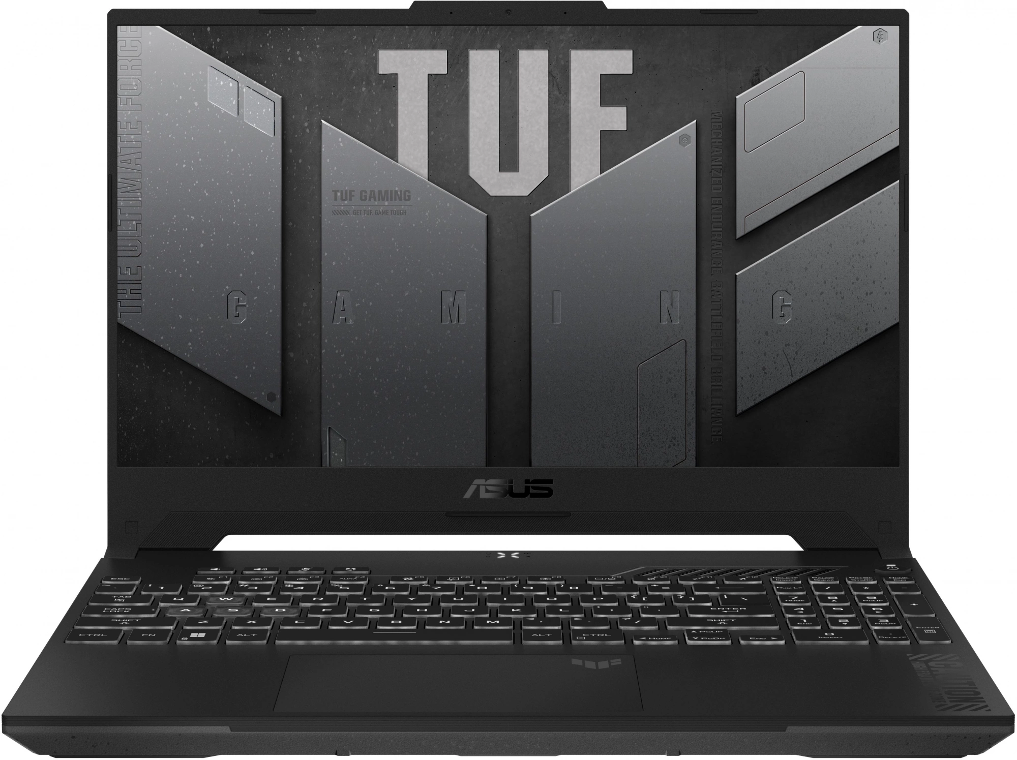 Ноутбук Asus TUF Gaming A15 FA507NVR-LP118 Ryzen 7 7435HS 32Gb SSD512Gb NVIDIA GeForce RTX4060 8Gb 15.6" IPS FHD (1920x1080) noOS grey WiFi BT Cam (90NR0JK5-M006X0)