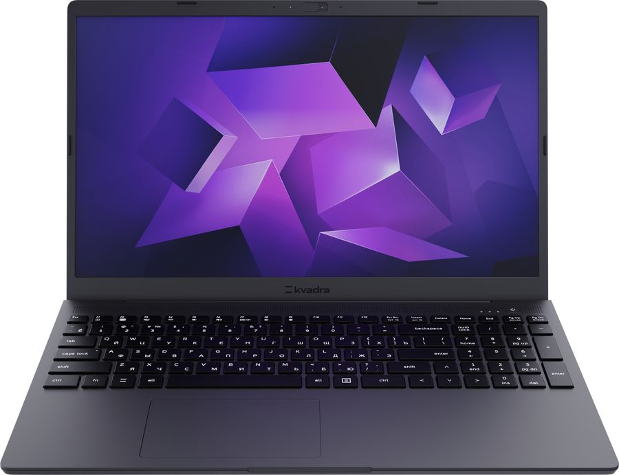 Ноутбук Kvadra Nau LE15T Core i5 1235U 16Gb SSD512Gb Intel UHD Graphics 15.6" FHD (1920x1080) без ОС graphite WiFi BT Cam (Y22L02P01101R_BA6D64)