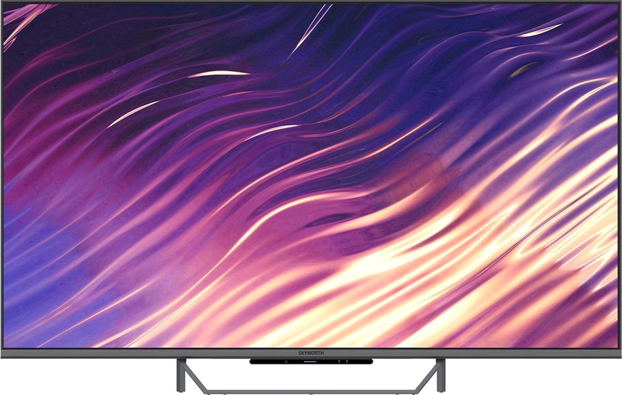 Телевизор QLED Skyworth 75" 75Q67G Eye Care черный/серебристый 4K Ultra HD 60Hz DVB-T DVB-T2 DVB-C DVB-S DVB-S2 USB WiFi Smart TV