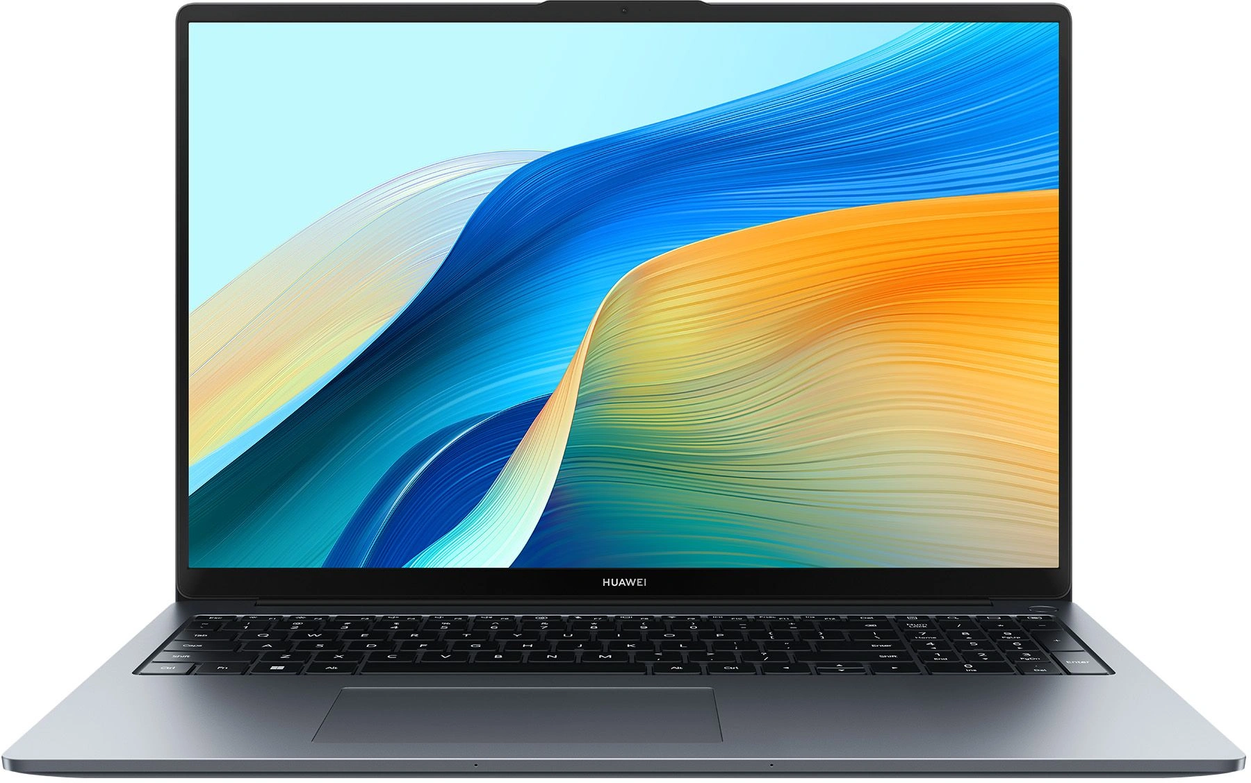 Ноутбук Huawei MateBook D 16 MCLF-X Core i5 12450H 8Gb SSD512Gb Intel UHD Graphics 16" IPS (1920x1200) без ОС grey space WiFi BT Cam (53013YDJ)
