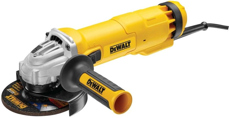 Углошлифовальная машина DeWalt DWE4217-QS 1200Вт 11000об/мин рез.шпин.:M14 d=125мм