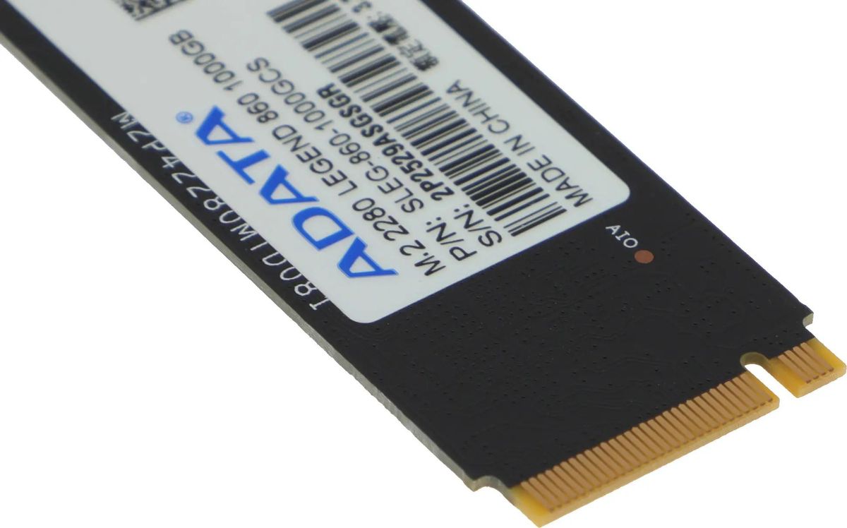Накопитель SSD A-Data PCIe 4.0 x4 1TB SLEG-860-1000GCS Legend 860 M.2 2280 6000/4000