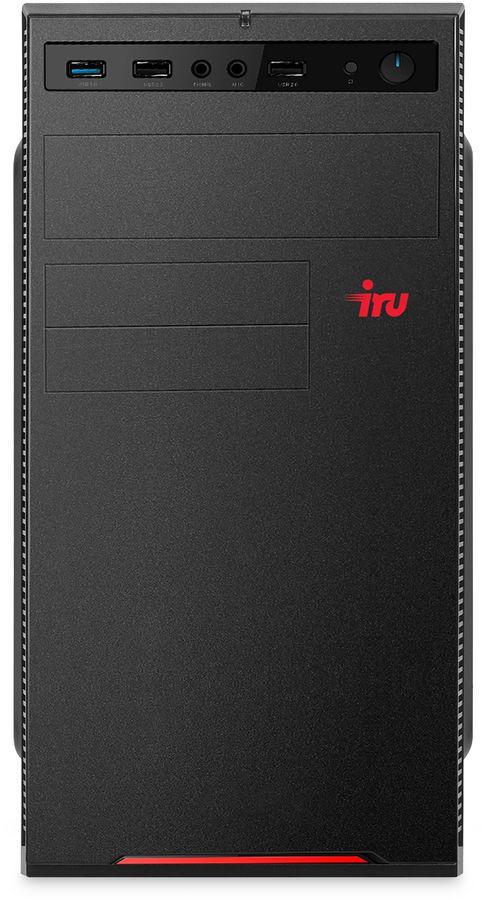 ПК IRU Home 320A5SE MT Ryzen 5 4600G (3.7) 16Gb SSD512Gb RGr Free DOS GbitEth 400W черный (2078544)