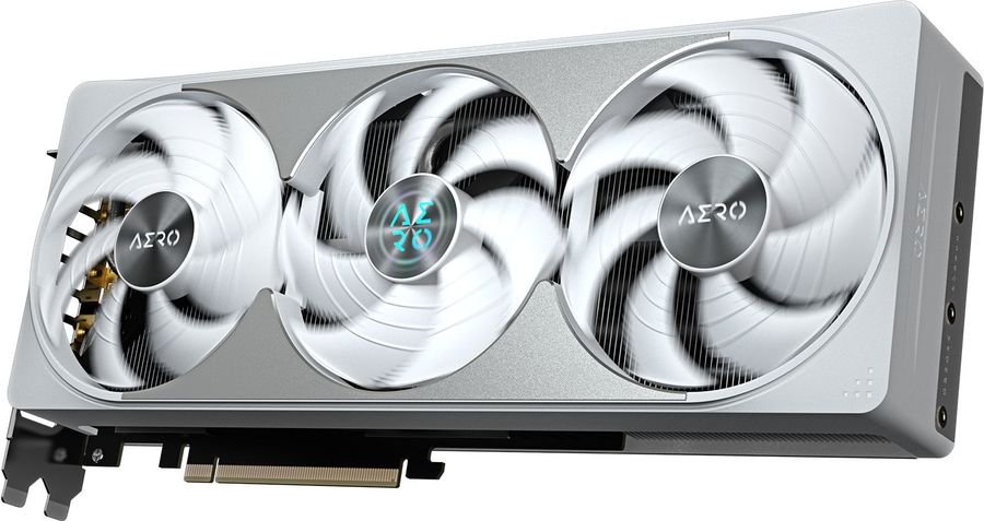 Видеокарта Gigabyte PCI-E 5.0 GV-N5080AERO OC-16GD 1.0 NVIDIA GeForce RTX 5080 16Gb 256bit GDDR7 2730/30000 HDMIx1 DPx3 HDCP Ret