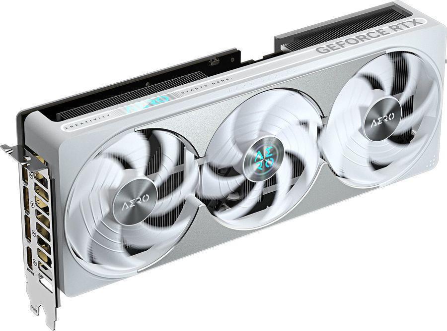 Видеокарта Gigabyte PCI-E 5.0 GV-N5080AERO OC-16GD 1.0 NVIDIA GeForce RTX 5080 16Gb 256bit GDDR7 2730/30000 HDMIx1 DPx3 HDCP Ret