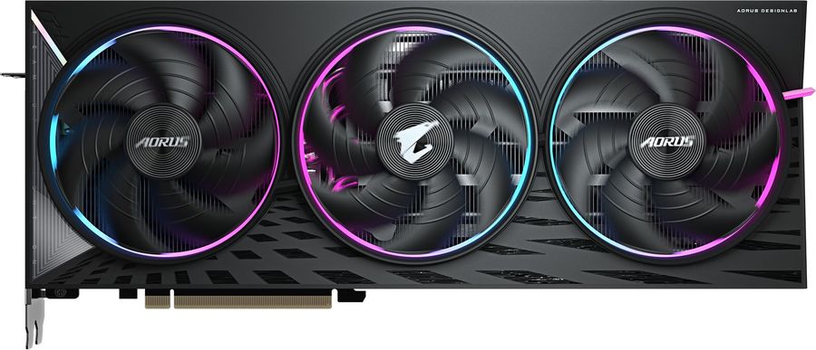 Видеокарта Gigabyte PCI-E 5.0 GV-R9070XT AORUS E-16GD 1.0 AMD Radeon RX 9070XT 16Gb 256bit GDDR6 2570/20000 HDMIx2 DPx2 HDCP Ret
